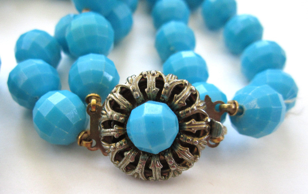 14K Gold Blue Lapis Segment Bead Necklace - Zoe Lev Jewelry